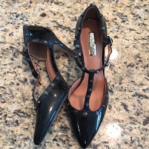 🆕Black t-strap heels